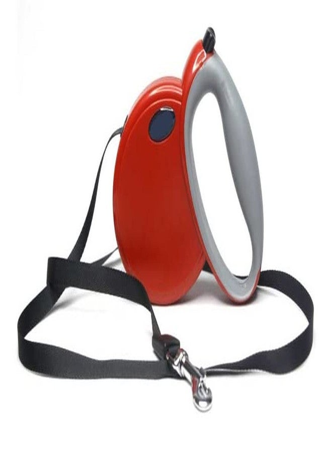 Pups&Pets Dog Leash 3M Retractable Dog Leash Automatic Flexible Dog Puppy Cat Traction Rope Belt Dog Leash, Red Color, Length 3M, Weight Up to 15 Kg - Image 1
